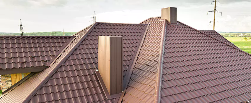 Residential Chimney Flashing Restoration in San Marcos, CA