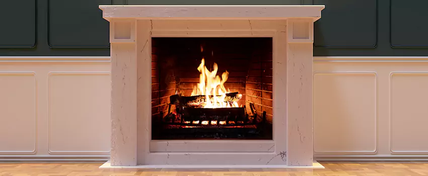 Decorative Electric Fireplace Installation in San Marcos, California