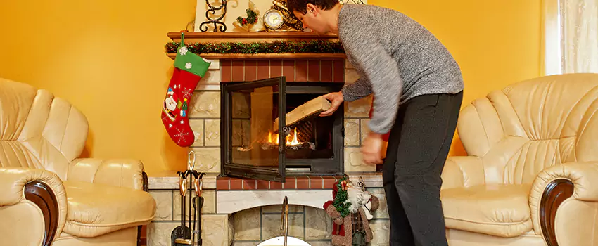Gas to Wood-Burning Fireplace Conversion Services in San Marcos, California