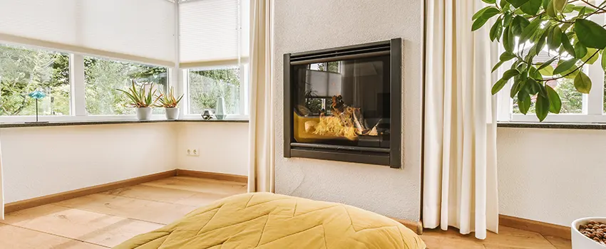 Residential Fireplace Ceramic Glass Installation in San Marcos, CA