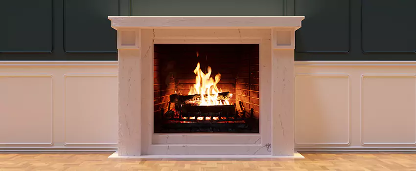 Open Flame Wood-Burning Fireplace Installation Services in San Marcos, California