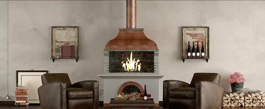 Thelin Hearth Products Providence Pellet Insert Fireplace Installation in San Marcos, CA