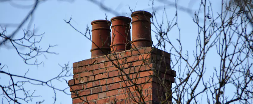 Chimney Crown Installation For Brick Chimney in San Marcos, California
