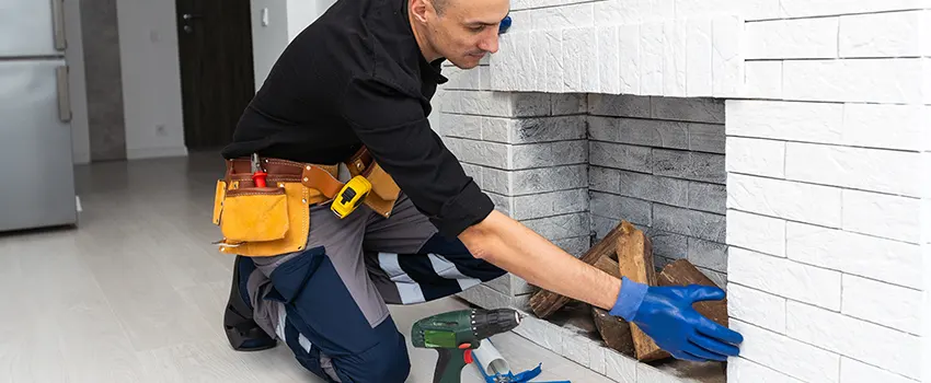Fireplace Damaged Damper Frame Repair Services in San Marcos, California